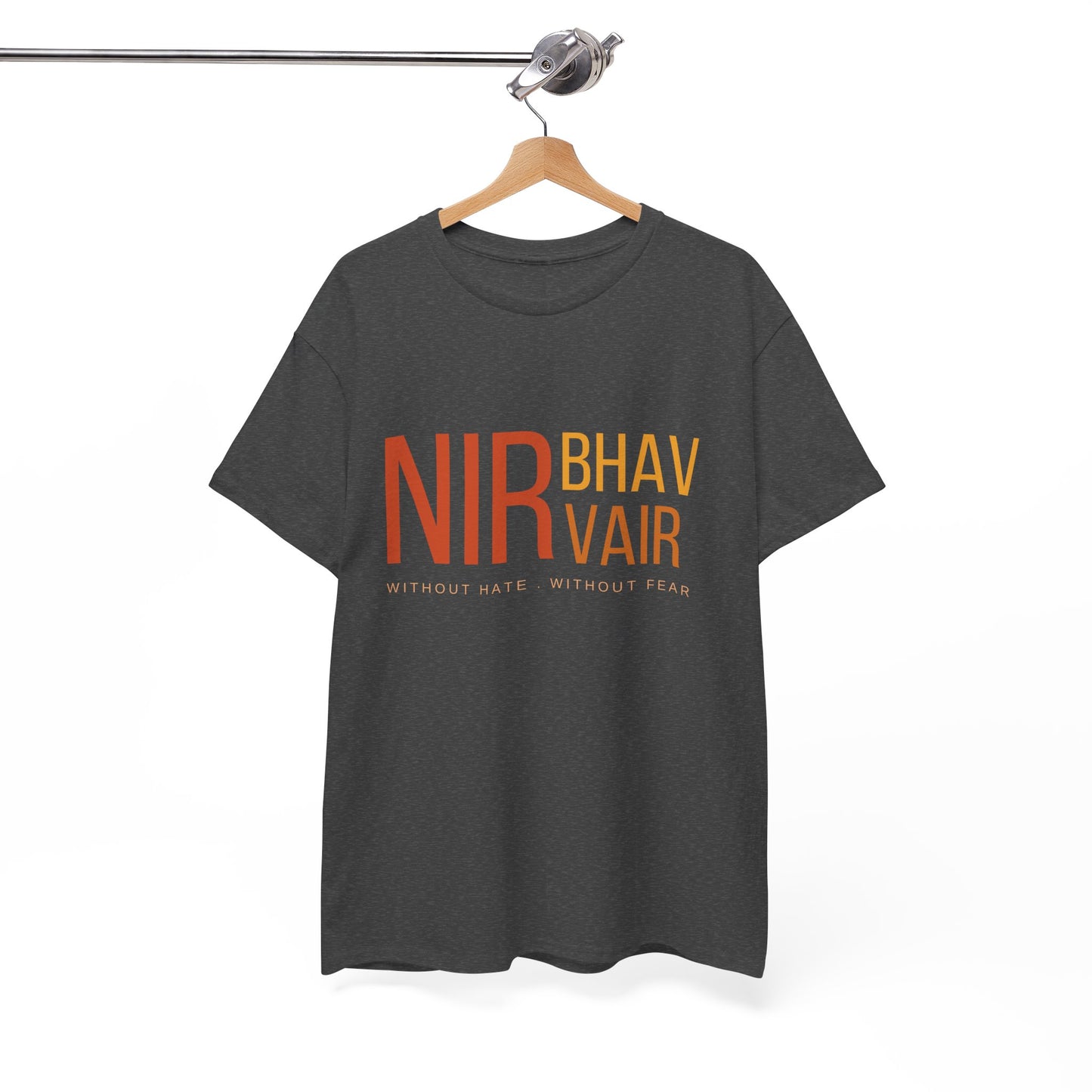 Nirbhau Nirvair T-Shirt – Punjabi Quote Tee
