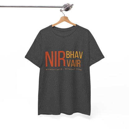 Nirbhau Nirvair T-Shirt – Punjabi Quote Tee