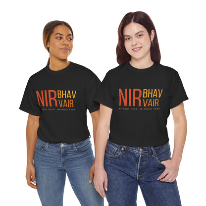 Nirbhau Nirvair T-Shirt – Punjabi Quote Tee