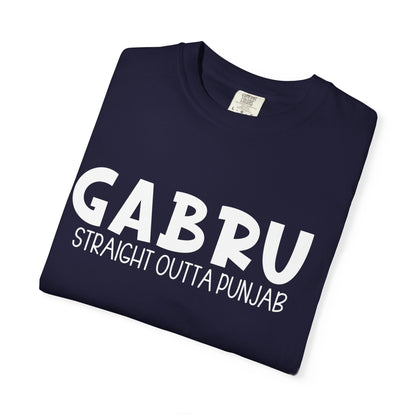 Gabru T-Shirt | Punjabi Desi Swagger Graphic Tee for Men
