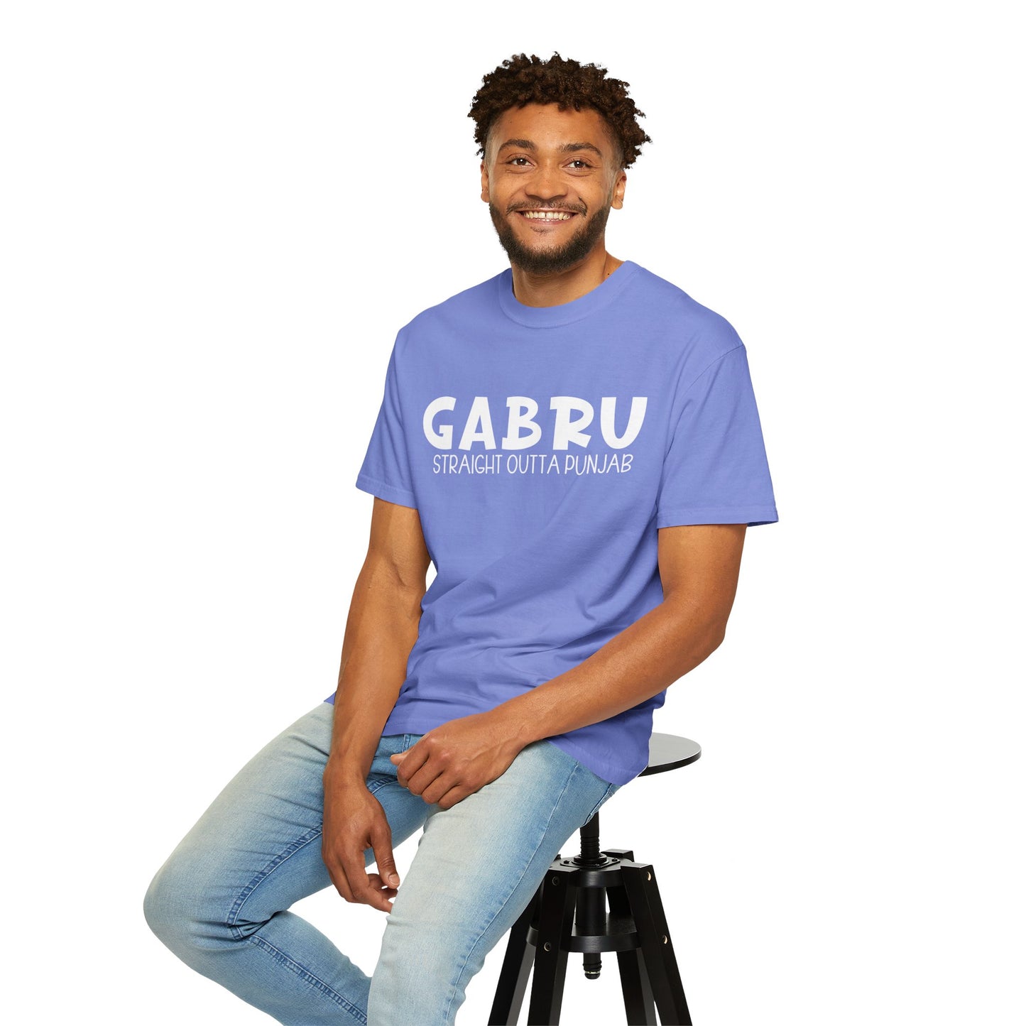 Gabru T-Shirt | Punjabi Desi Swagger Graphic Tee for Men