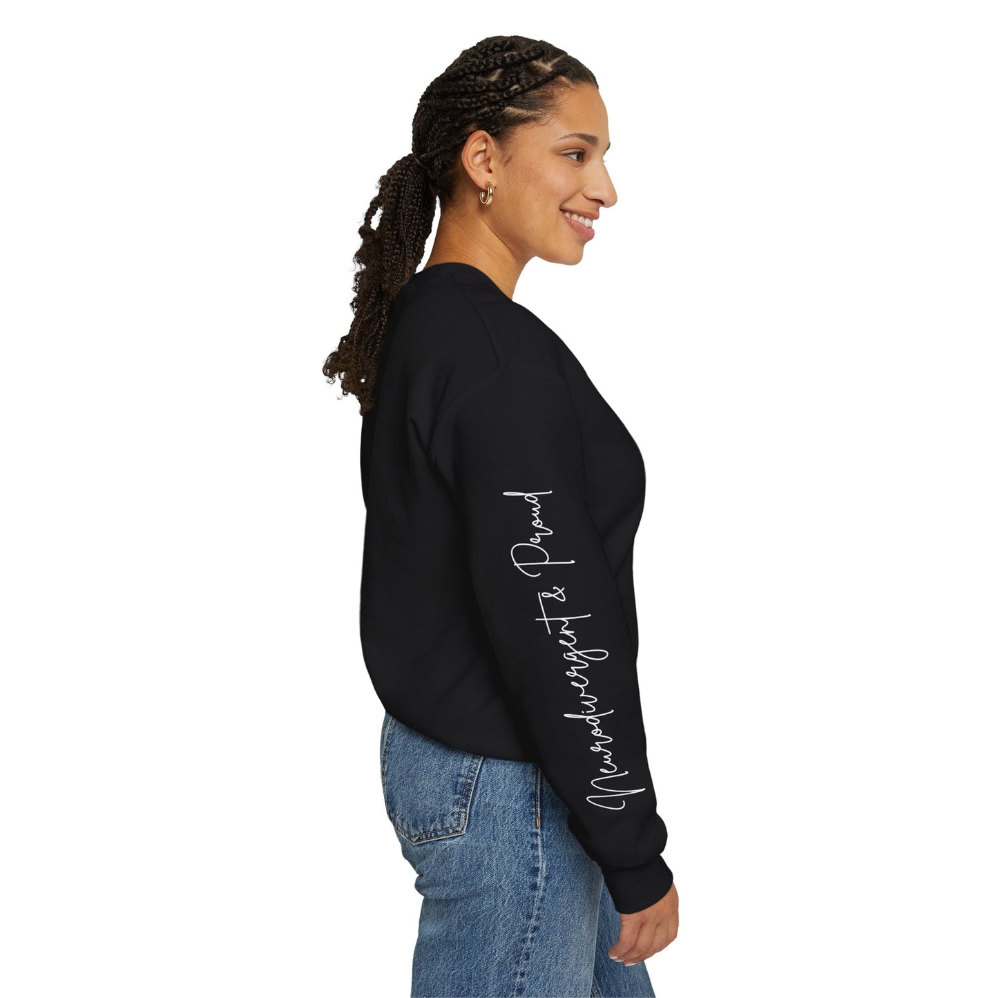 Neurodivergent and Proud Sweatshirt – ADHD Autism Mental Health Awareness