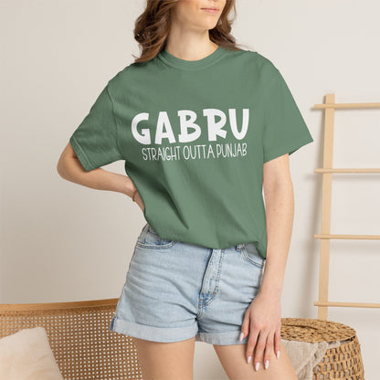 Gabru T-Shirt | Punjabi Desi Swagger Graphic Tee for Men