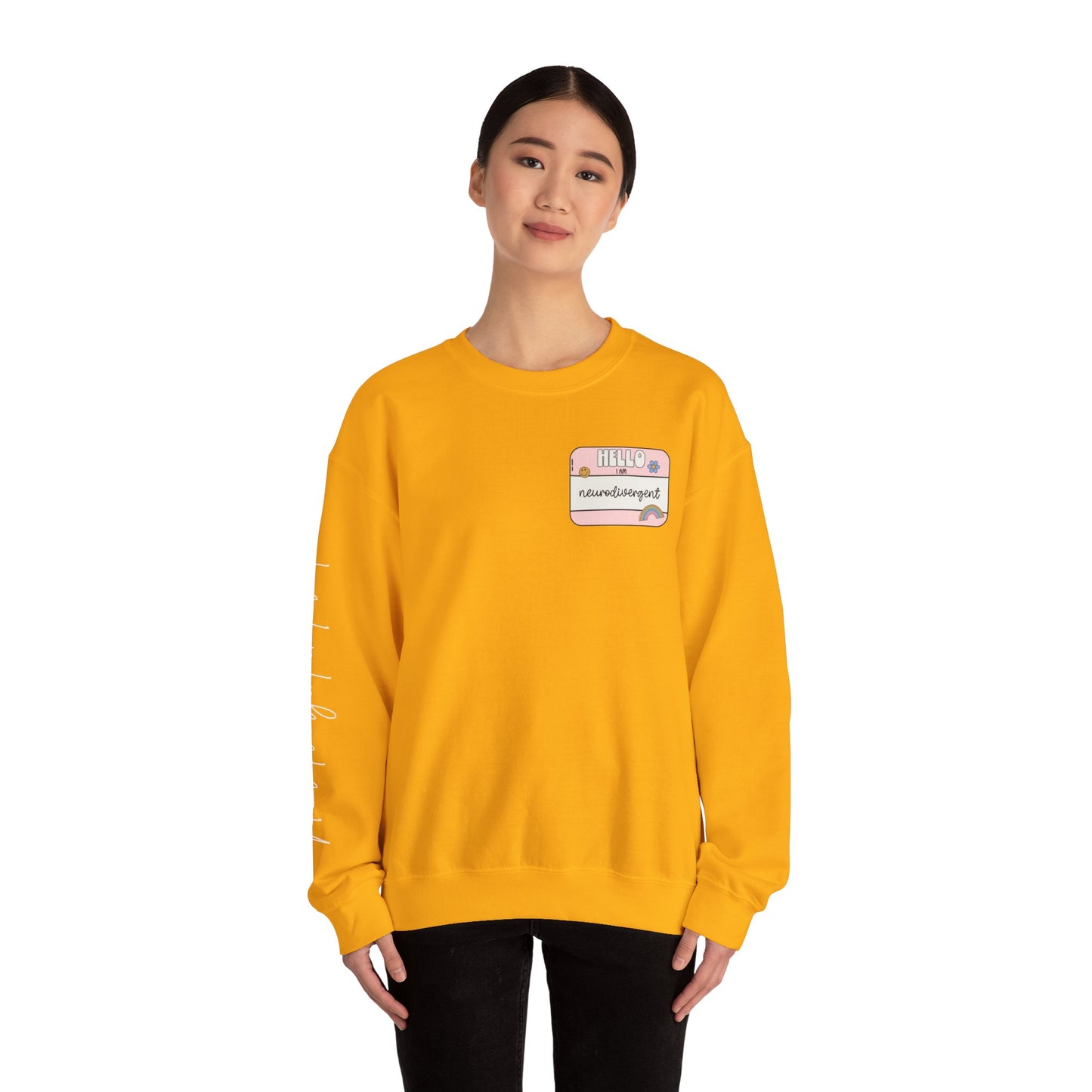 Neurodivergent and Proud Sweatshirt | ADHD Autism Awareness Crewneck
