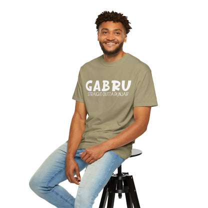 Gabru T-Shirt | Punjabi Desi Swagger Graphic Tee for Men