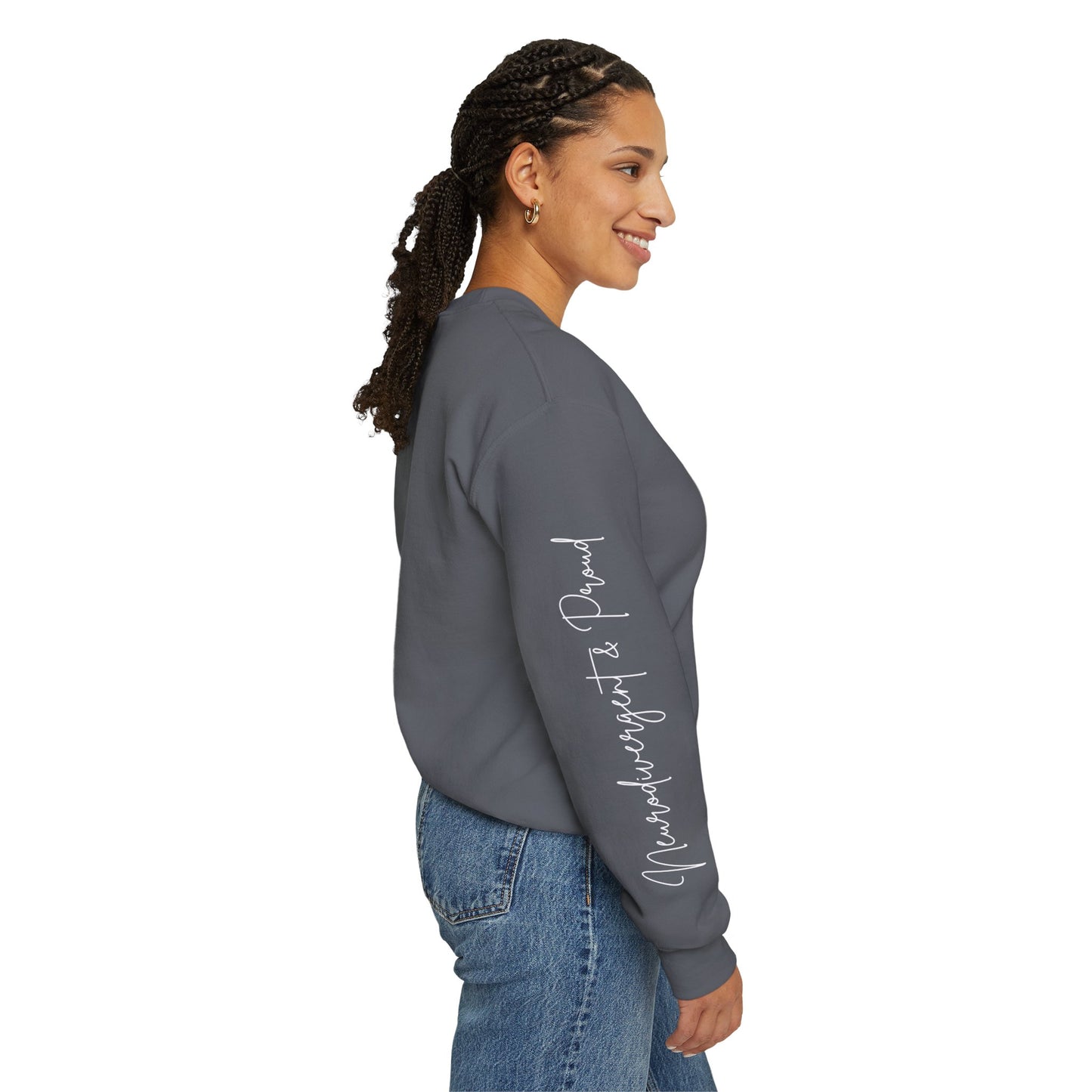 Neurodivergent and Proud Sweatshirt | ADHD Autism Awareness Crewneck