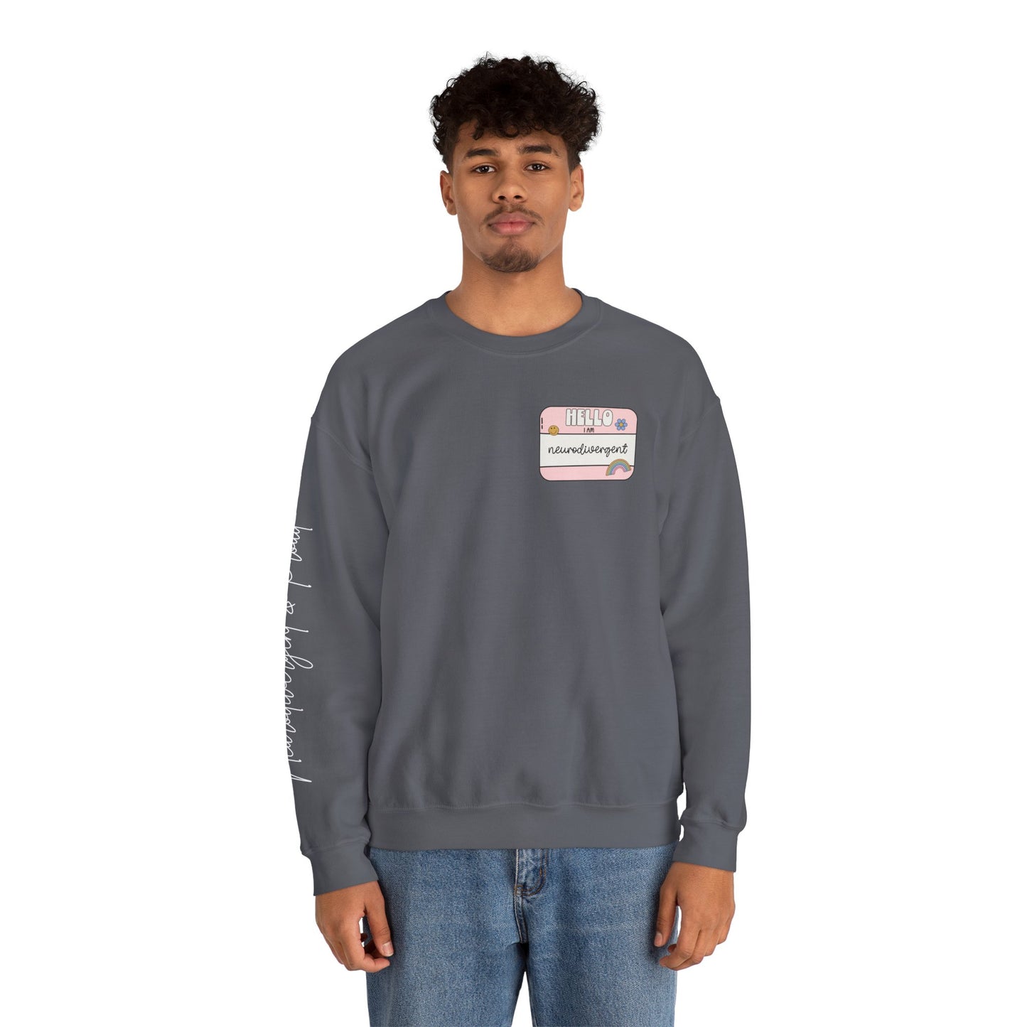 Neurodivergent and Proud Sweatshirt | ADHD Autism Awareness Crewneck