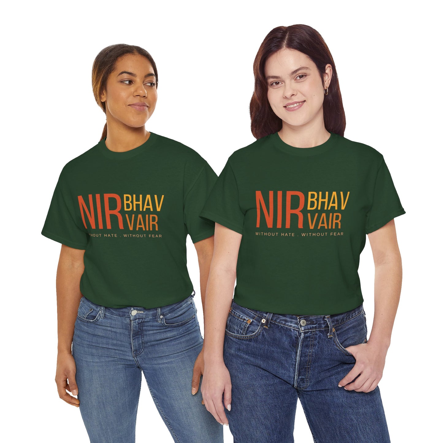 Nirbhau Nirvair T-Shirt – Punjabi Quote Tee