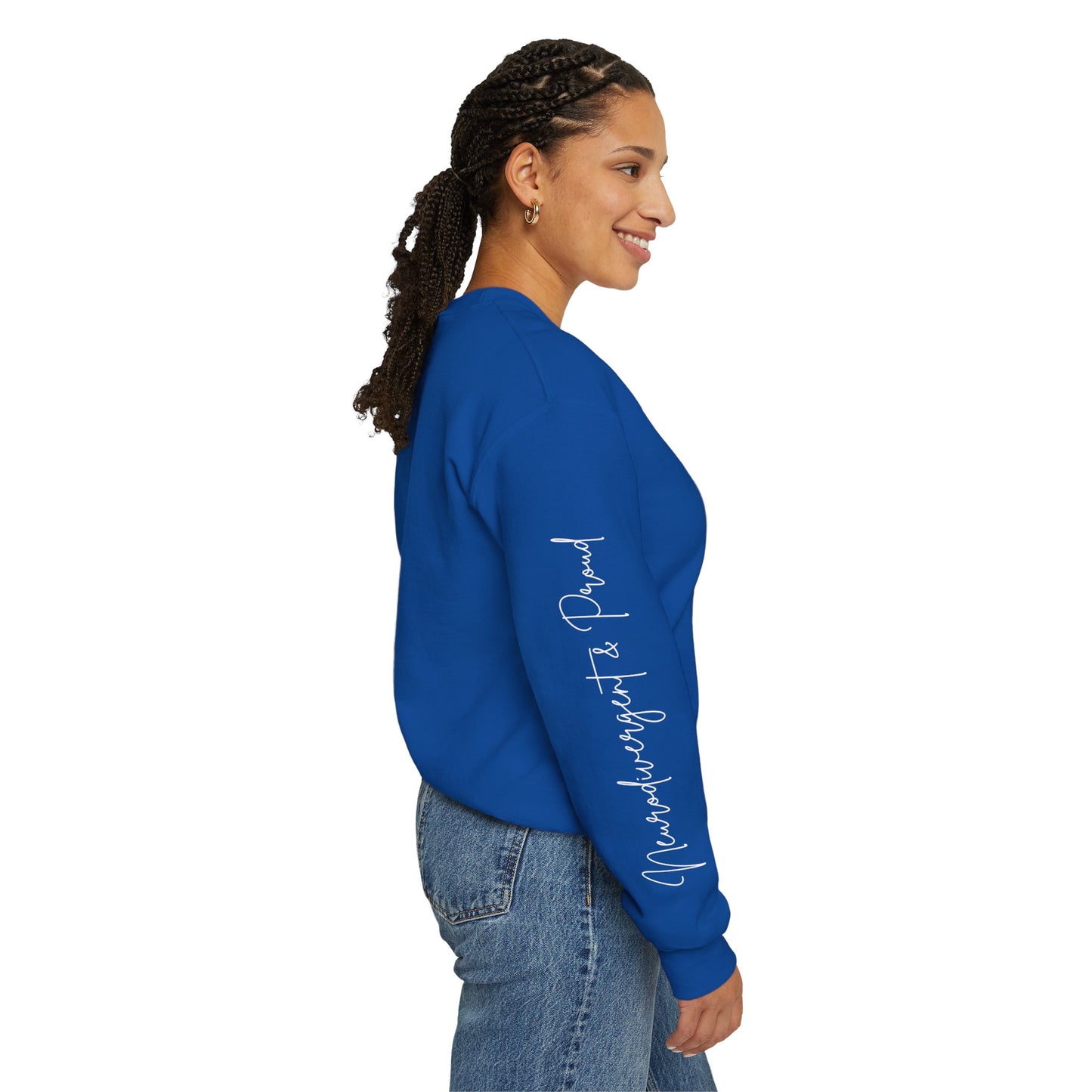 Neurodivergent and Proud Sweatshirt – ADHD Autism Mental Health Awareness