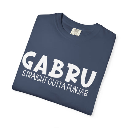 Gabru T-Shirt | Punjabi Desi Swagger Graphic Tee for Men