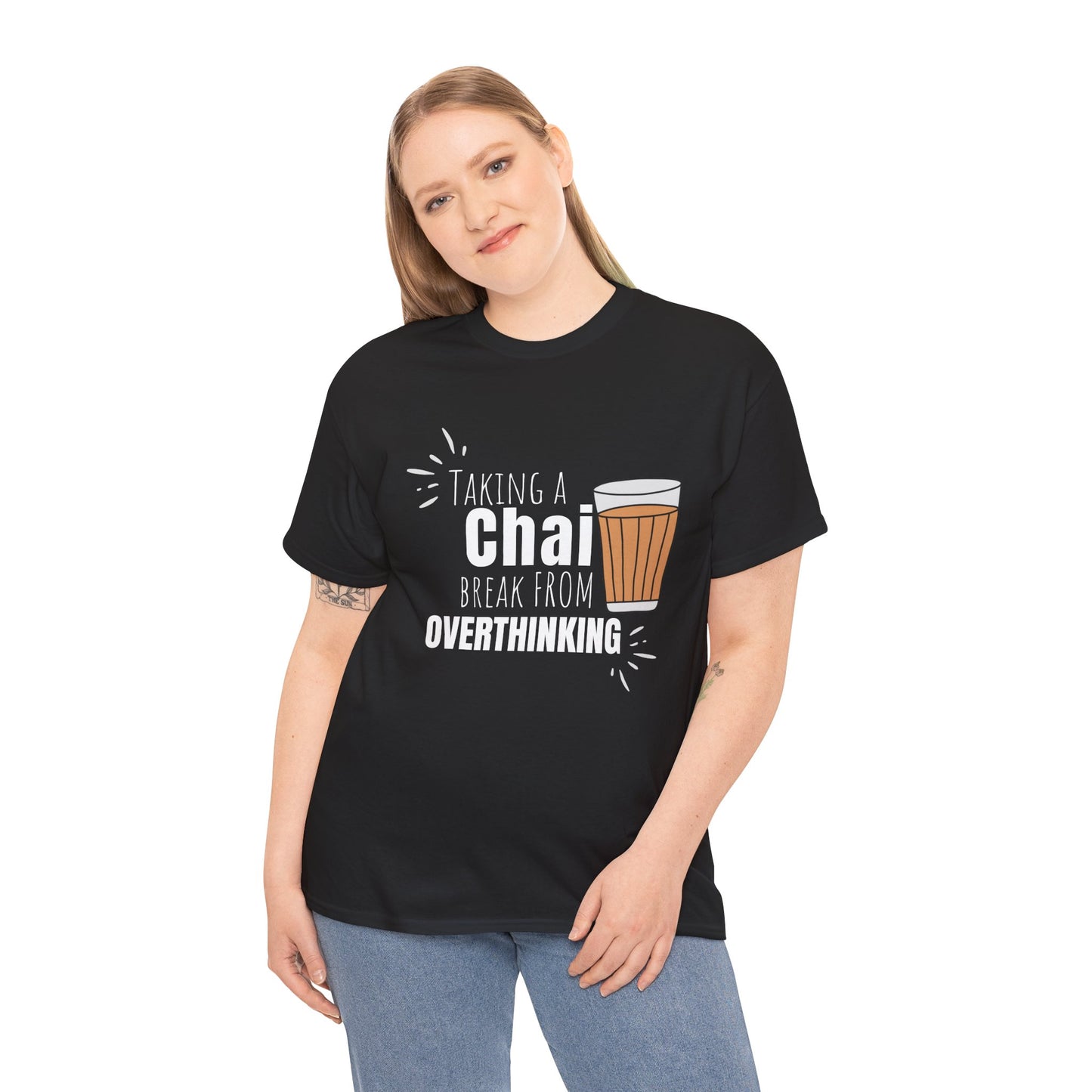 Chai Break from Overthinking T-Shirt