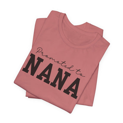Promoted to Nana Shirt | Baby Announcement Tee | New Grandpa Gift | Desi South Asian | Indian Pakistani | Nana Ji Gift