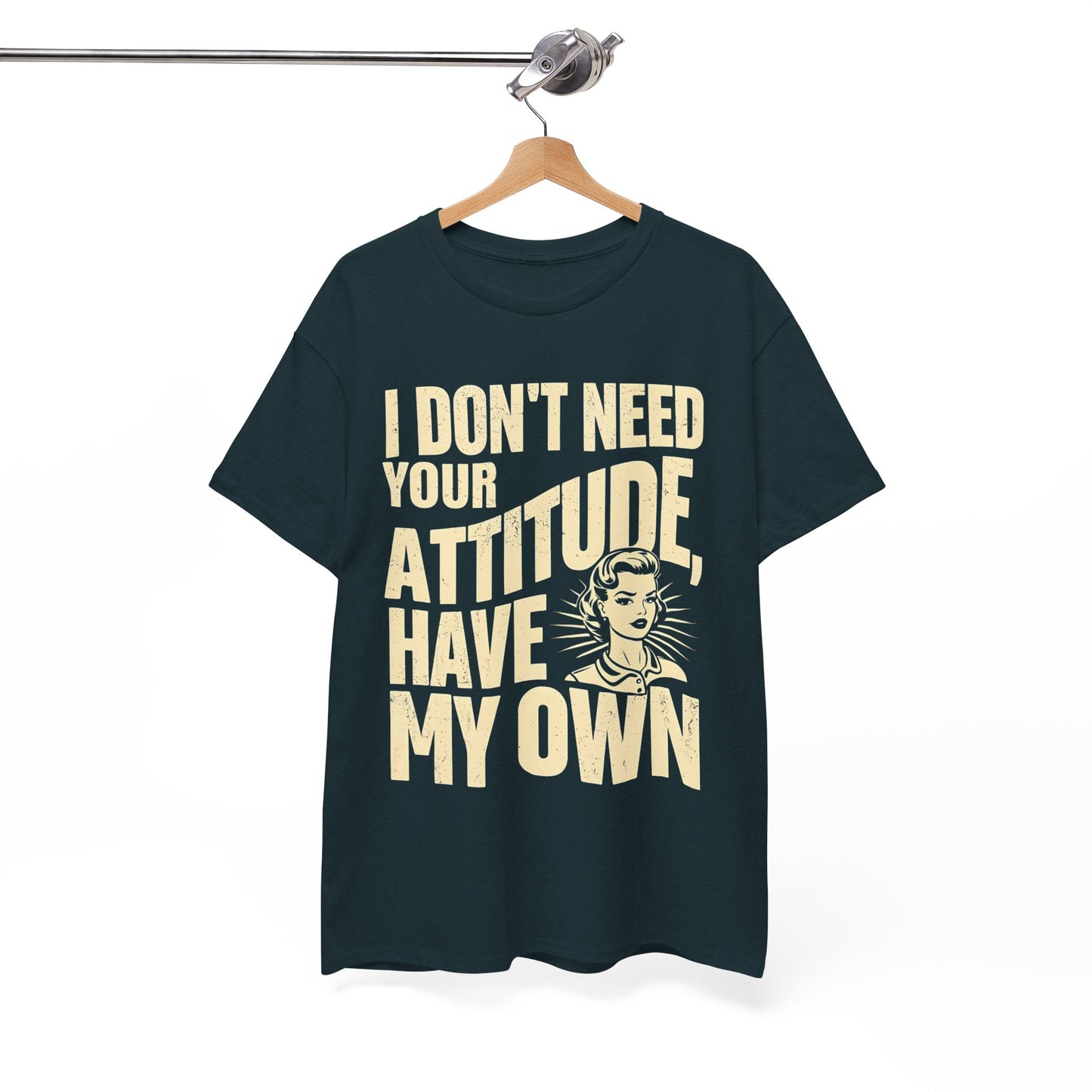 I Don’t Need Your Attitude, I Have My Own T-Shirt – Sassy Desi Graphic Tee