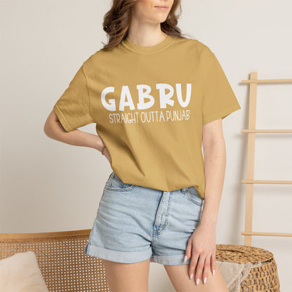 Gabru T-Shirt | Punjabi Desi Swagger Graphic Tee for Men