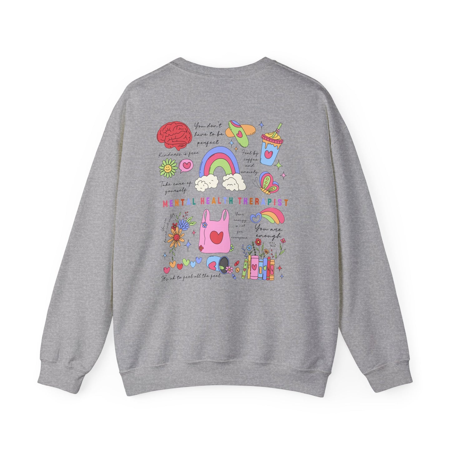 Can't Talk Right Now Therapist Sweatshirt | Funny Mental Health Crewneck