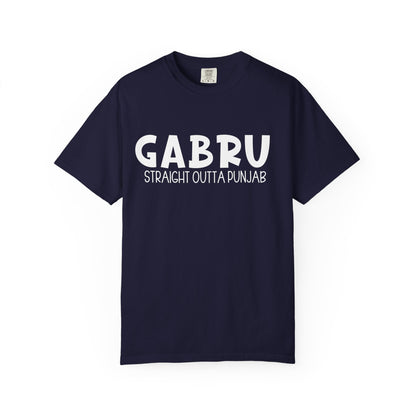 Gabru T-Shirt | Punjabi Desi Swagger Graphic Tee for Men