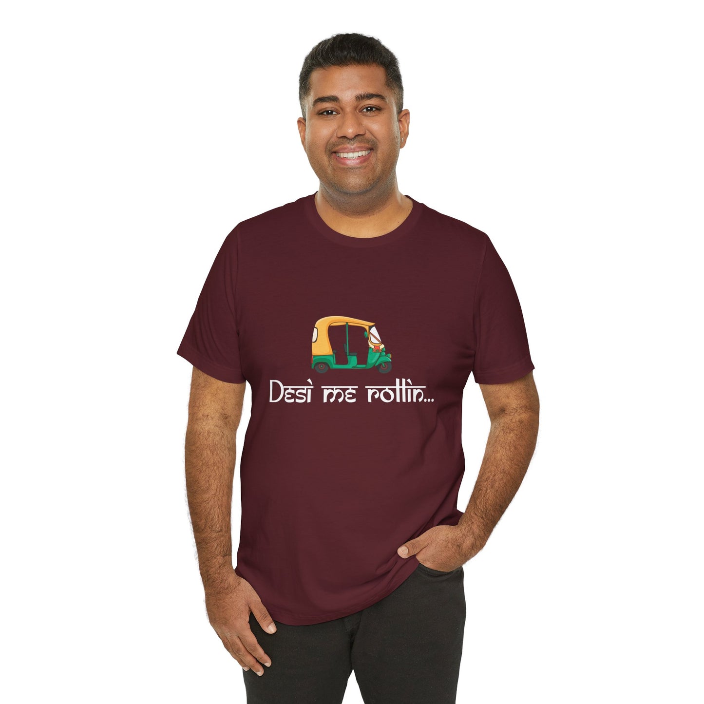Desi Me Rollin' T-Shirt | Funny Bollywood Desi Graphic Tee