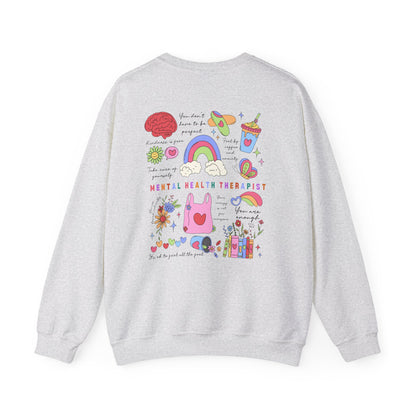 Can't Talk Right Now Therapist Sweatshirt | Funny Mental Health Crewneck