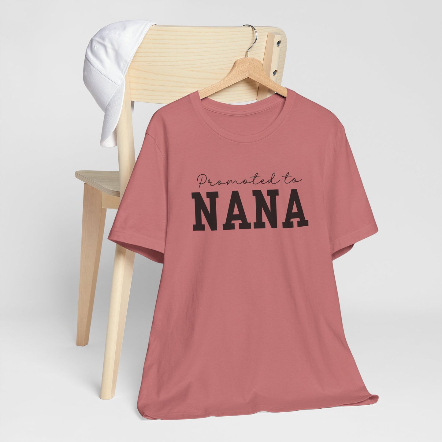 Promoted to Nana Shirt | Baby Announcement Tee | New Grandpa Gift | Desi South Asian | Indian Pakistani | Nana Ji Gift