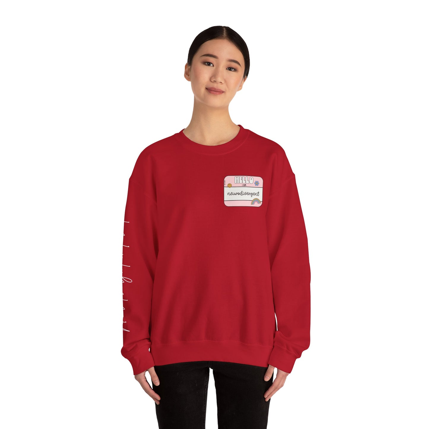 Neurodivergent and Proud Sweatshirt – ADHD Autism Mental Health Awareness