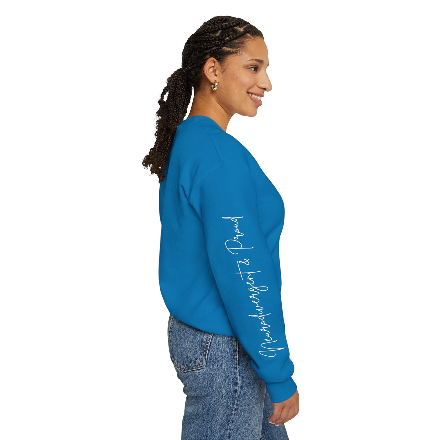 Neurodivergent and Proud Sweatshirt | ADHD Autism Awareness Crewneck
