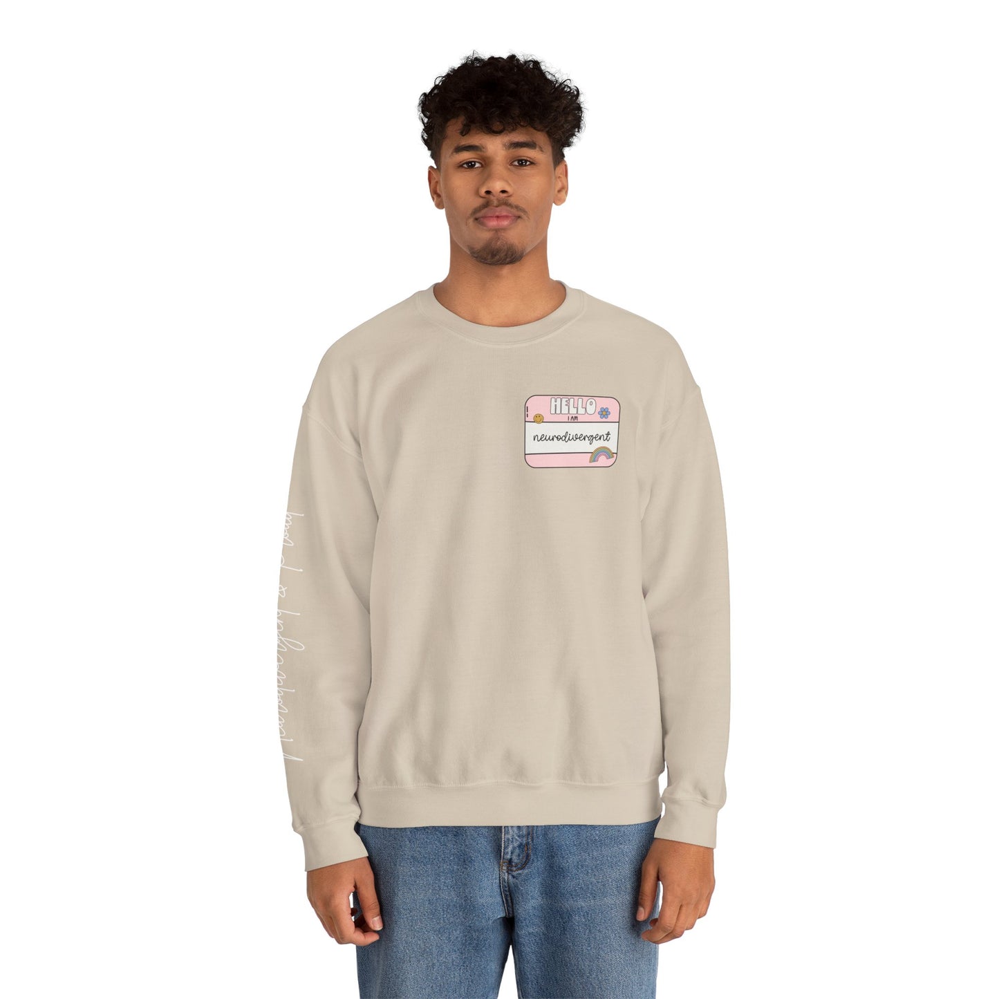 Neurodivergent and Proud Sweatshirt | ADHD Autism Awareness Crewneck
