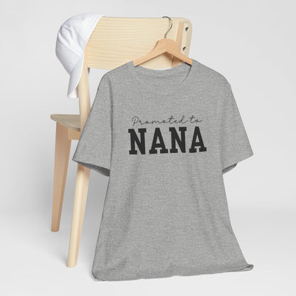 Promoted to Nana Shirt | Baby Announcement Tee | New Grandpa Gift | Desi South Asian | Indian Pakistani | Nana Ji Gift
