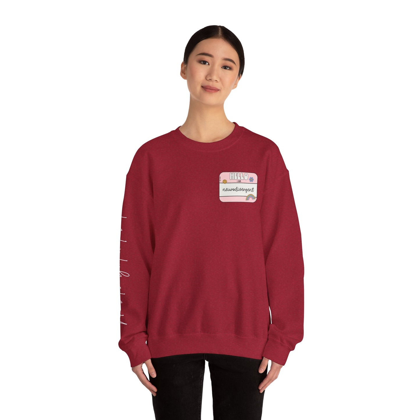 Neurodivergent and Proud Sweatshirt – ADHD Autism Mental Health Awareness