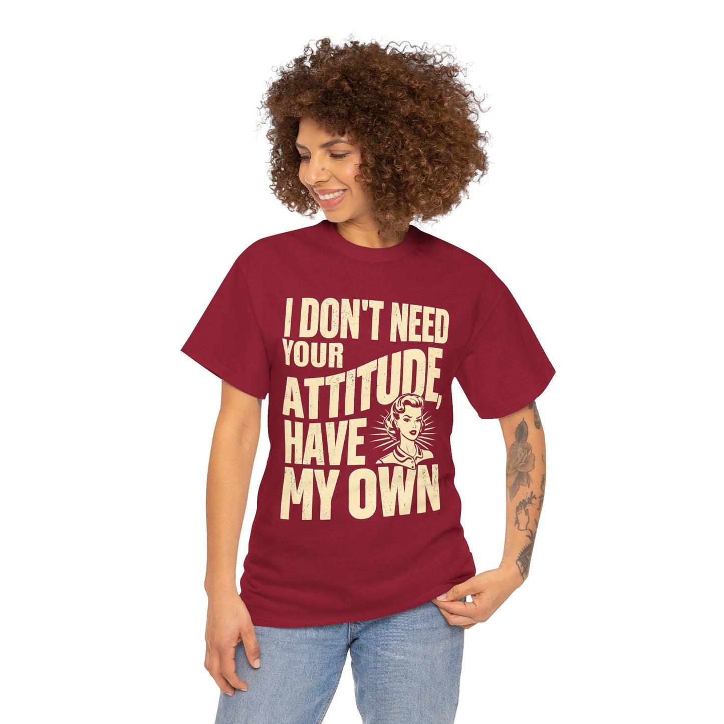 I Don’t Need Your Attitude, I Have My Own T-Shirt – Sassy Desi Graphic Tee
