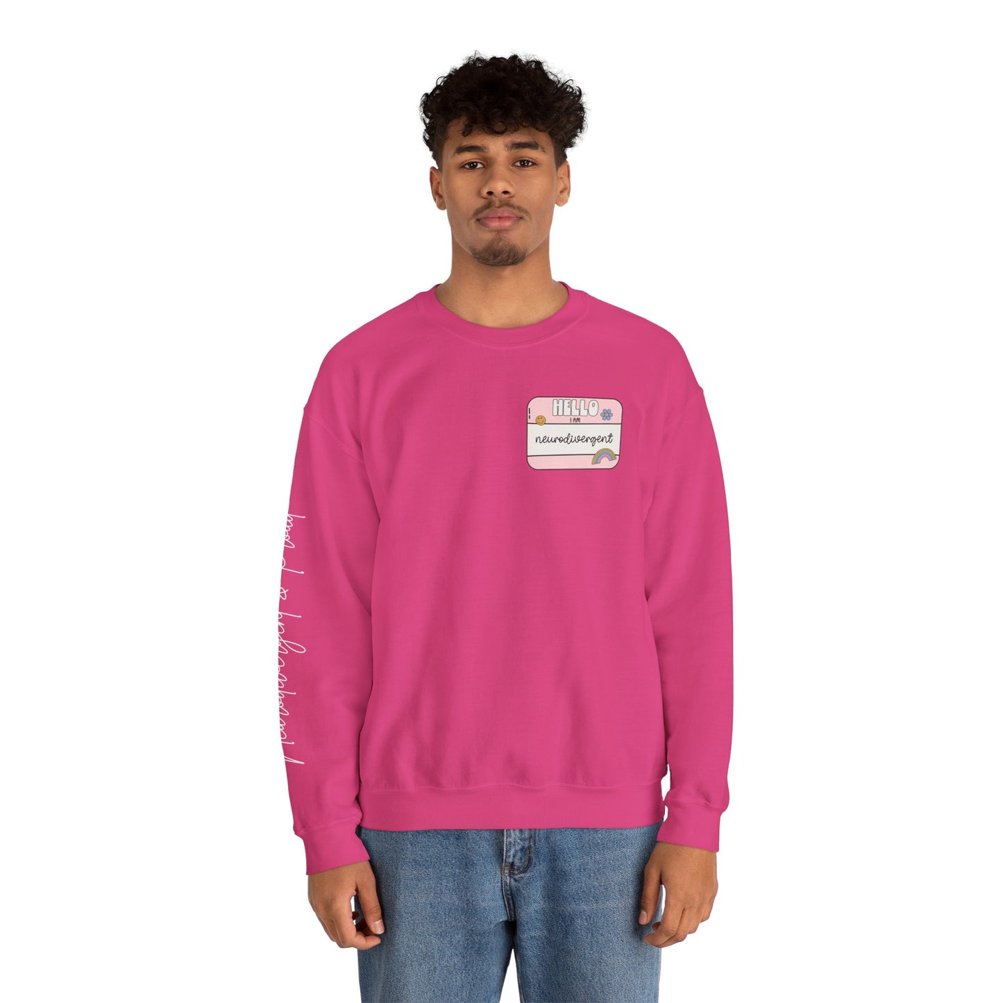 Neurodivergent and Proud Sweatshirt | ADHD Autism Awareness Crewneck