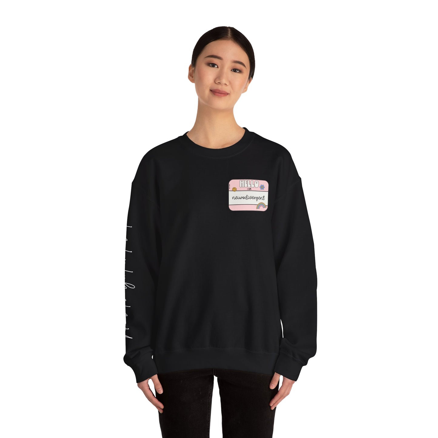 Neurodivergent and Proud Sweatshirt | ADHD Autism Awareness Crewneck
