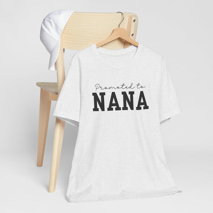 Promoted to Nana Shirt | Baby Announcement Tee | New Grandpa Gift | Desi South Asian | Indian Pakistani | Nana Ji Gift
