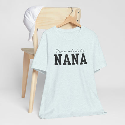 Promoted to Nana Shirt | Baby Announcement Tee | New Grandpa Gift | Desi South Asian | Indian Pakistani | Nana Ji Gift