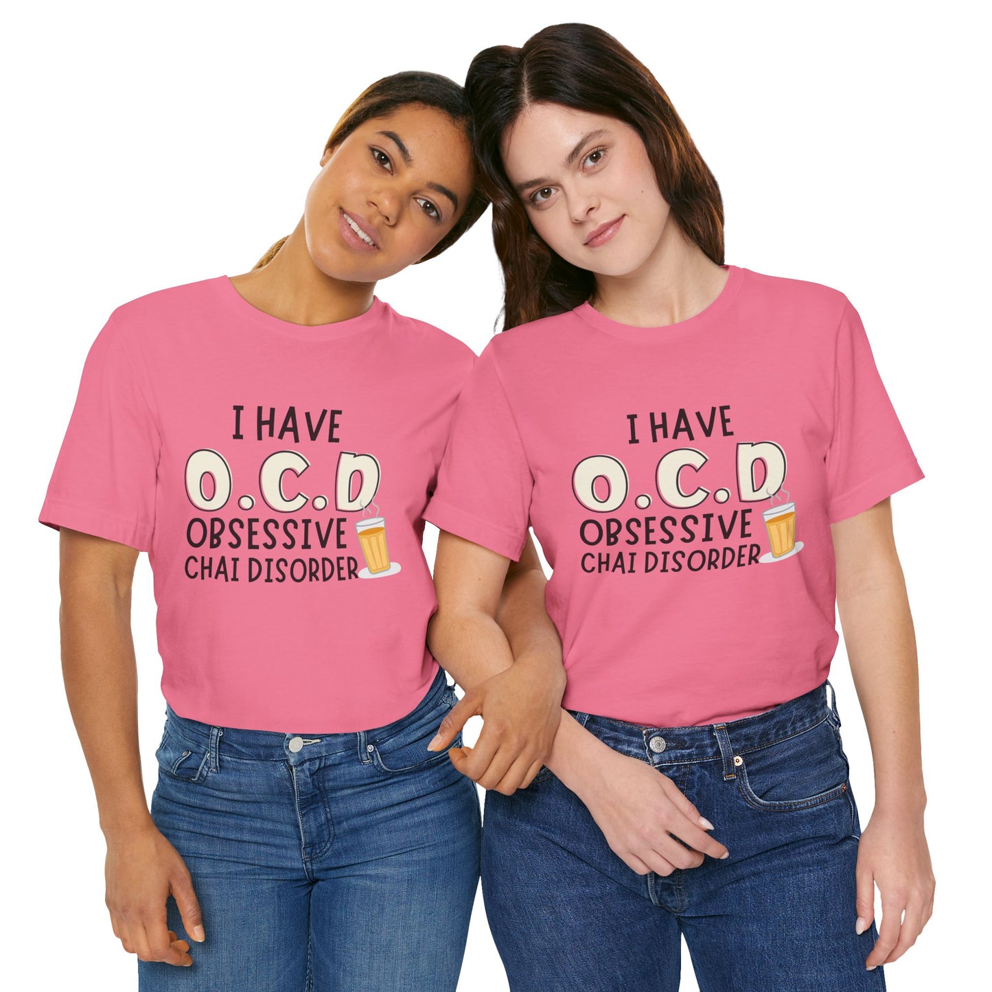 Obsessive Chai Disorder T-Shirt | Funny OCD Chai Lover Tee