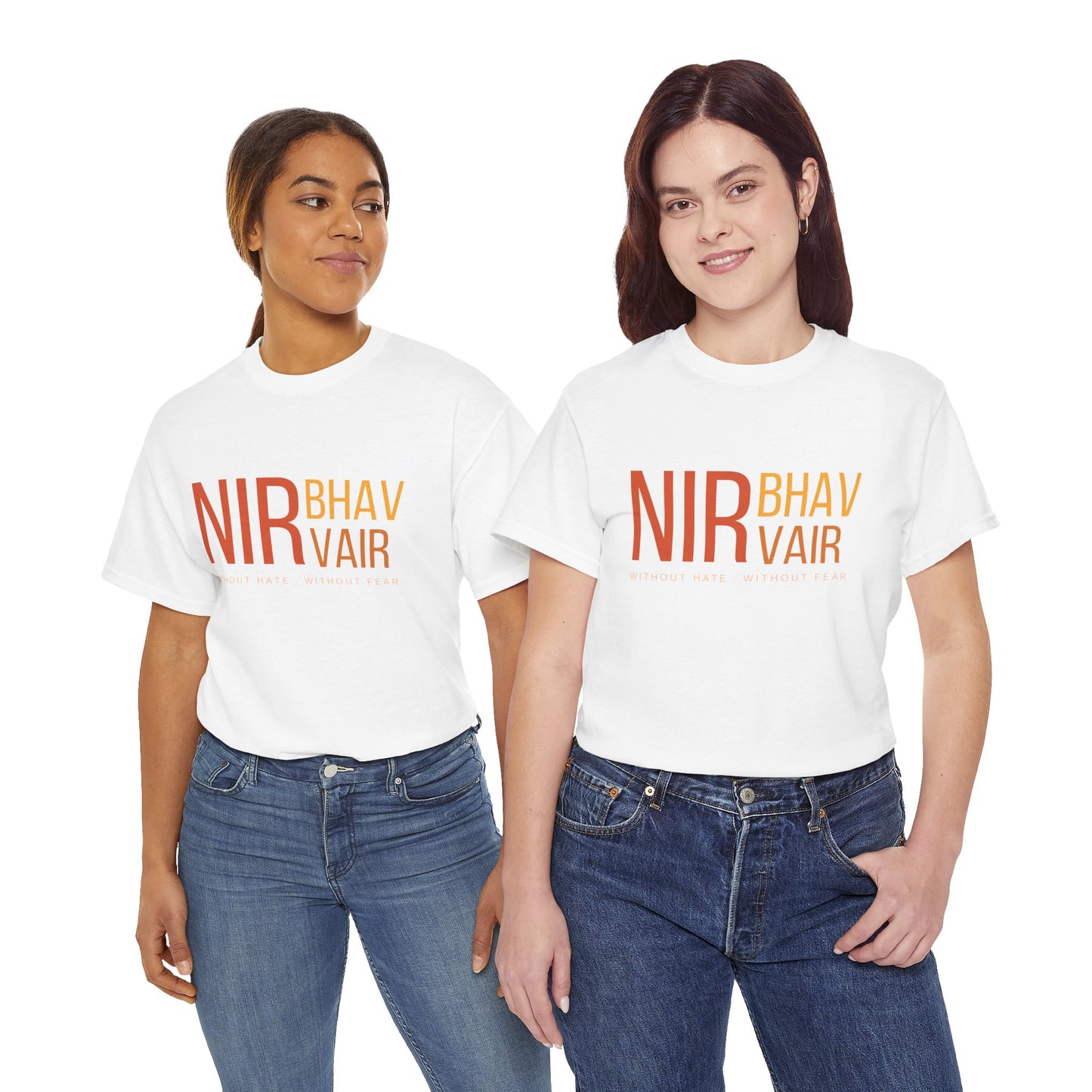 Nirbhau Nirvair T-Shirt – Punjabi Quote Tee