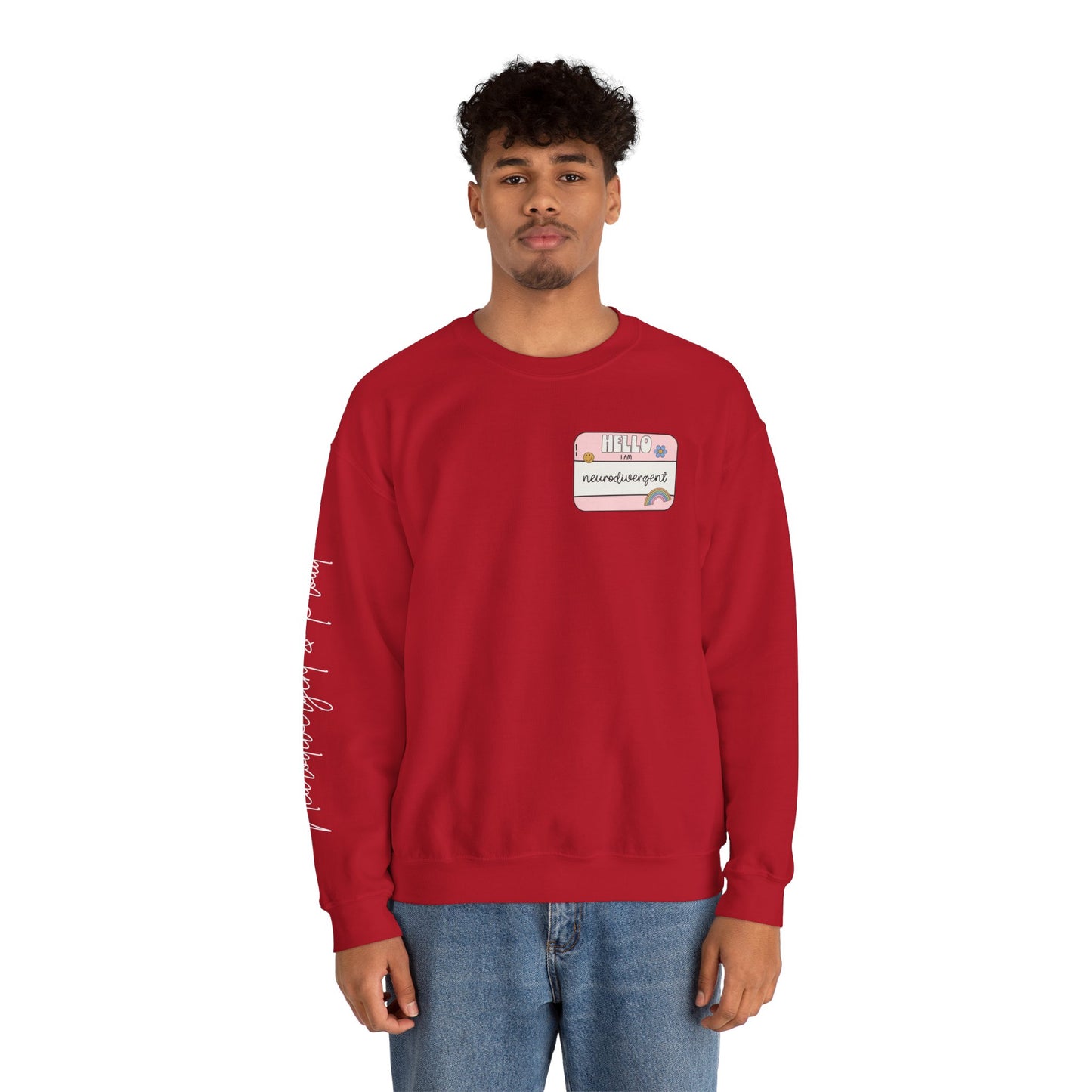 Neurodivergent and Proud Sweatshirt – ADHD Autism Mental Health Awareness