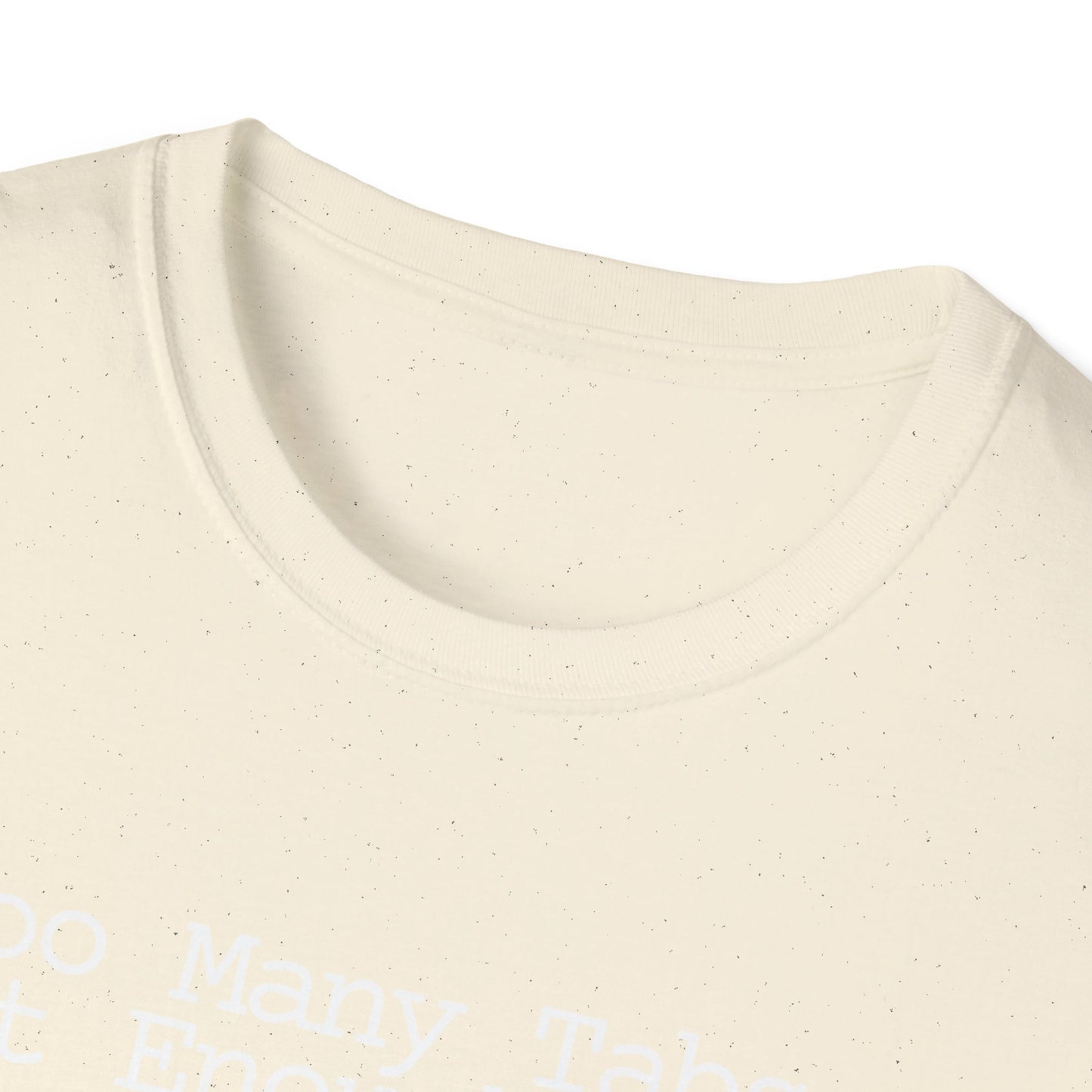 Chai Lover Tee — "Too Many Tabs, Not Enough Chai." Graphic T-Shirt