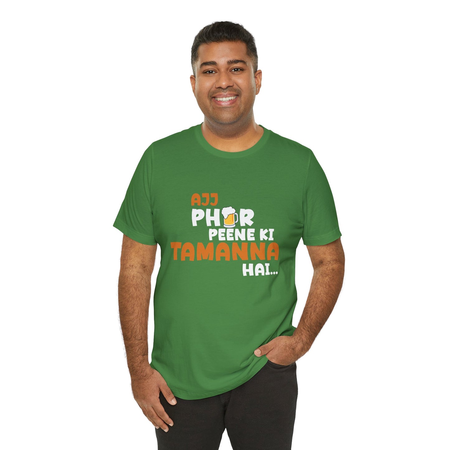 Ajj Phir Peene Ki Tamanah Hai T-Shirt | Funny Desi Party Tee