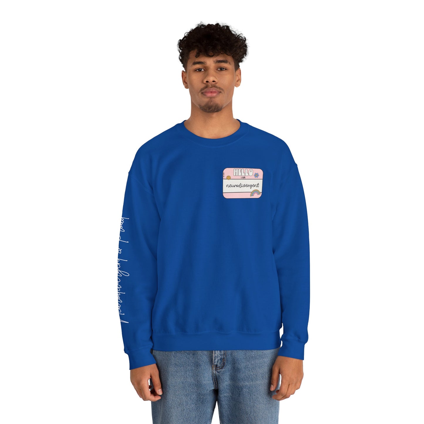 Neurodivergent and Proud Sweatshirt | ADHD Autism Awareness Crewneck