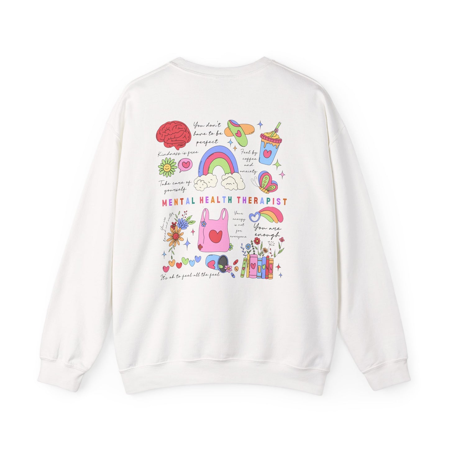 Can’t Talk Right Now, Doing Mental Health Therapist Stuff Sweatshirt – Funny Therapist Crewneck | Mental Health Apparel