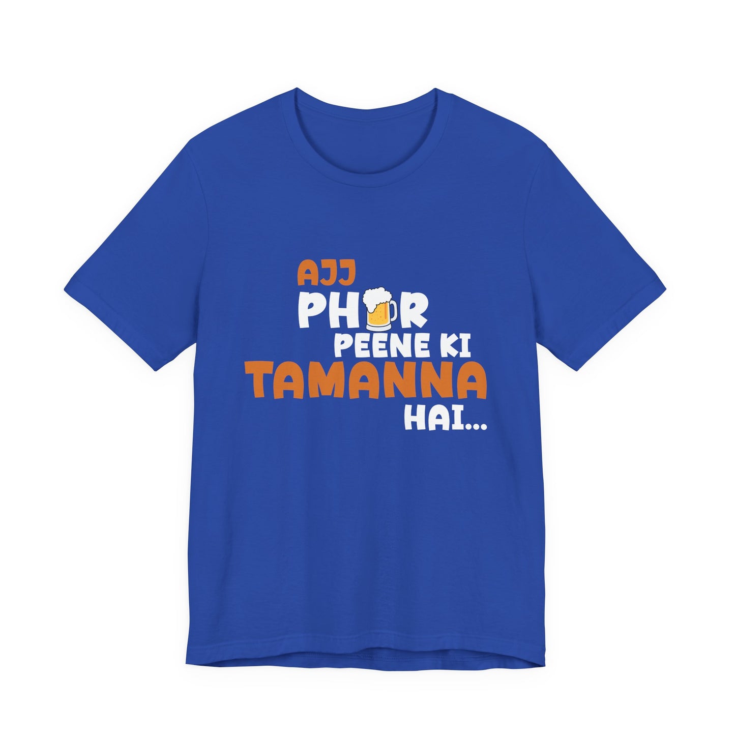 Ajj Phir Peene Ki Tamanah Hai T-Shirt | Funny Desi Party Tee
